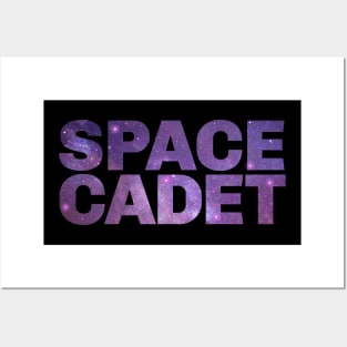 SPACE CADET funny astronomy design for a star gazer or astronaut Posters and Art